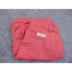 Polo‎ Ralph Lauren Prospect Shorts Mens 36 Red Chino Cotton Flat Front Casual